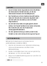 Preview for 19 page of Anslut 019716 Operating Instructions Manual