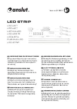 Anslut 019911 Operating Instructions Manual предпросмотр