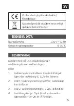 Preview for 5 page of Anslut 021124 Operating Instructions Manual