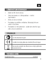 Preview for 3 page of Anslut 023906 Operating Instructions Manual