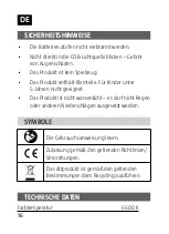 Предварительный просмотр 16 страницы Anslut 023906 Operating Instructions Manual