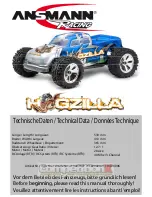 Ansmann Racing 113000001 Manual предпросмотр