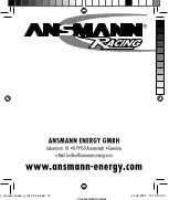 Preview for 16 page of Ansmann Racing xBase Multi Operating Instructions Manual