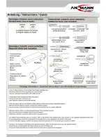 Preview for 2 page of ANSMANN 126000004 Instructions Manual