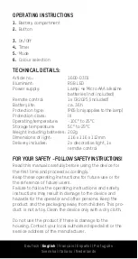 Preview for 8 page of ANSMANN 1600-0301 Manual