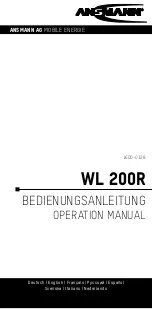 ANSMANN 4013674089109 Operation Manual preview