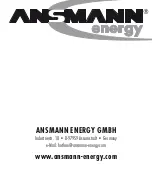 Предварительный просмотр 32 страницы ANSMANN 510710X Operating Instructions Manual