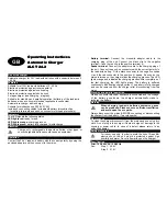 Предварительный просмотр 1 страницы ANSMANN ALCT 24-2 Operating Instructions