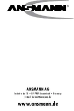 Предварительный просмотр 36 страницы ANSMANN ALCT 6-24/1 Operating Instructions Manual