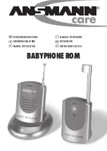 Preview for 1 page of ANSMANN BABYPHONE ROM Operating Instructions Manual