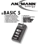 ANSMANN BasiC 5 Operating Instructions Manual предпросмотр