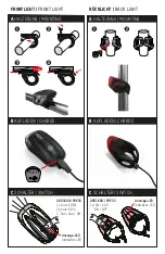 Preview for 2 page of ANSMANN BIKELIGHTCOMBO Operating Instructions Manual