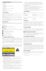 Preview for 4 page of ANSMANN BIKELIGHTCOMBO Operating Instructions Manual