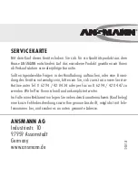 Preview for 48 page of ANSMANN Digispeed 4 Ultra+ Operating Instructions Manual