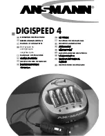 Предварительный просмотр 1 страницы ANSMANN DIGISPEED 4 Operating Instructions Manual