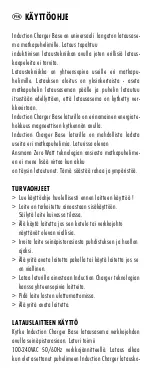 Preview for 18 page of ANSMANN INDUCTION CHARGER BASE Operating Instruction