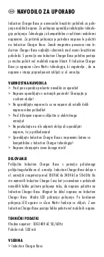 Preview for 42 page of ANSMANN INDUCTION CHARGER BASE Operating Instruction