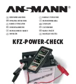 Preview for 1 page of ANSMANN KFZ-POWER-CHECK Operating Instructions Manual