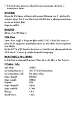 Preview for 5 page of ANSMANN Power2GO 120+ Operating Instructions Manual