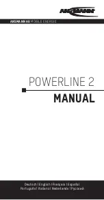 Предварительный просмотр 1 страницы ANSMANN POWERLINE 2 Operating Instructions Manual