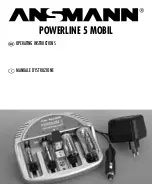 Preview for 1 page of ANSMANN POWERLINE 5 MOBIL Operating Instructions Manual