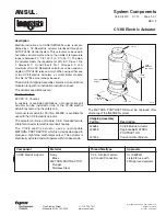 Предварительный просмотр 11 страницы Ansul INERGEN 150-BAR Manual