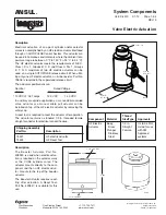 Предварительный просмотр 19 страницы Ansul INERGEN 150-BAR Manual