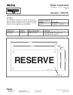 Предварительный просмотр 87 страницы Ansul INERGEN 150-BAR Manual