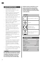 Предварительный просмотр 10 страницы Ansult 006081 Operating Instructions Manual