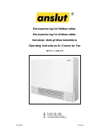 Ansult 416-111 Operating Instructions Manual предпросмотр