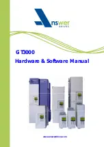 Answer Drives GT3000 Hardware & Software Manual preview