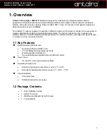 Preview for 5 page of ANTAIRA AMS-2111 Series User Manual