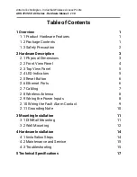 Preview for 5 page of ANTAIRA ARS-7235-5E-AC Series Hardware Manual