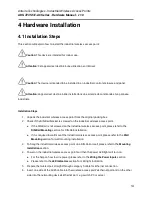 Preview for 19 page of ANTAIRA ARS-7235-5E-AC Series Hardware Manual