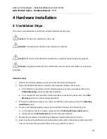 Preview for 19 page of ANTAIRA ARS-7235-AC Series Hardware Manual