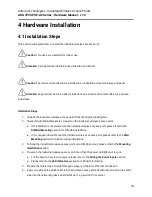 Preview for 19 page of ANTAIRA ARS-7235-PSE-AC Series Hardware Manual