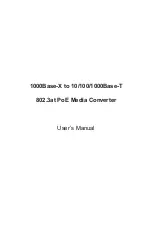 ANTAIRA FCU-2805P-SFP User Manual preview