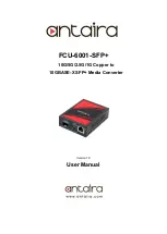 Preview for 1 page of ANTAIRA FCU-6001-SFP+ User Manual