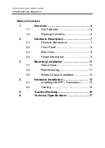 Preview for 4 page of ANTAIRA FCU-6001-SFP+ User Manual