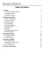 Preview for 5 page of ANTAIRA IMC-C1000 Series Hardware Manual