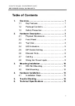 Preview for 4 page of ANTAIRA IMP-C1000-SFP-bt Series User Manual