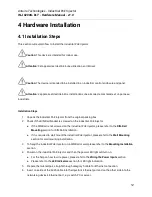 Preview for 17 page of ANTAIRA INJ-C200G-bt-T Hardware Manual