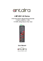 Предварительный просмотр 1 страницы ANTAIRA LMP-0501-24 Series User Manual