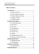 Preview for 4 page of ANTAIRA LMP-0501 Series User Manual