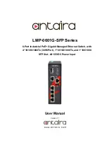 ANTAIRA LMP-0601G-SFP Series User Manual предпросмотр