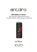 Предварительный просмотр 1 страницы ANTAIRA LMP-0800G-24 User Manual