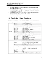 Предварительный просмотр 17 страницы ANTAIRA LMP-0800G Series Hardware Manual