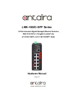 Предварительный просмотр 1 страницы ANTAIRA LMP-1002G-SFP-24 Series Hardware Manual