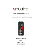 Предварительный просмотр 1 страницы ANTAIRA LMP-1002G-SFP Series Hardware Manual