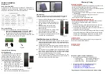 Предварительный просмотр 2 страницы ANTAIRA LMP-1202M-SFP-24 Series Quick Installation Manual